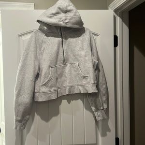 Lululemon Scuba Cropped Half-Zip - M/L